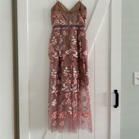 ๐HP๐ Self Portrait Floral Embellished Midi Dress - Picture 6 of 6